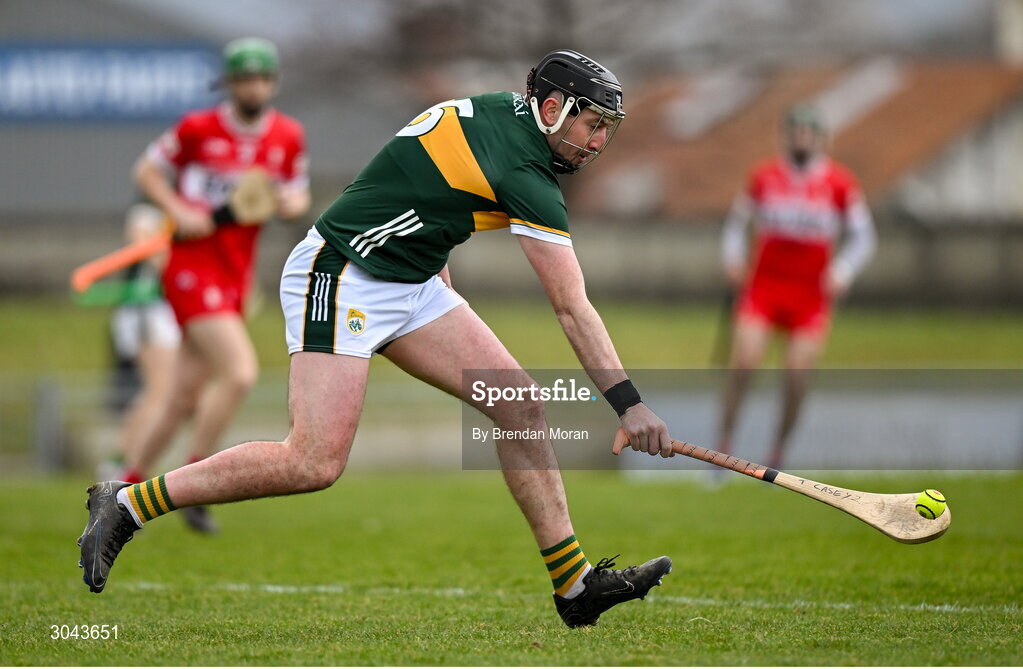 9 February 2025; Thomas Casey of Kerry during the Allianz Hurling League Division 2 match between Kerry and Derry at Austin Stack Park in Tralee, Kerry. Photo by Brendan Moran/Sportsfile