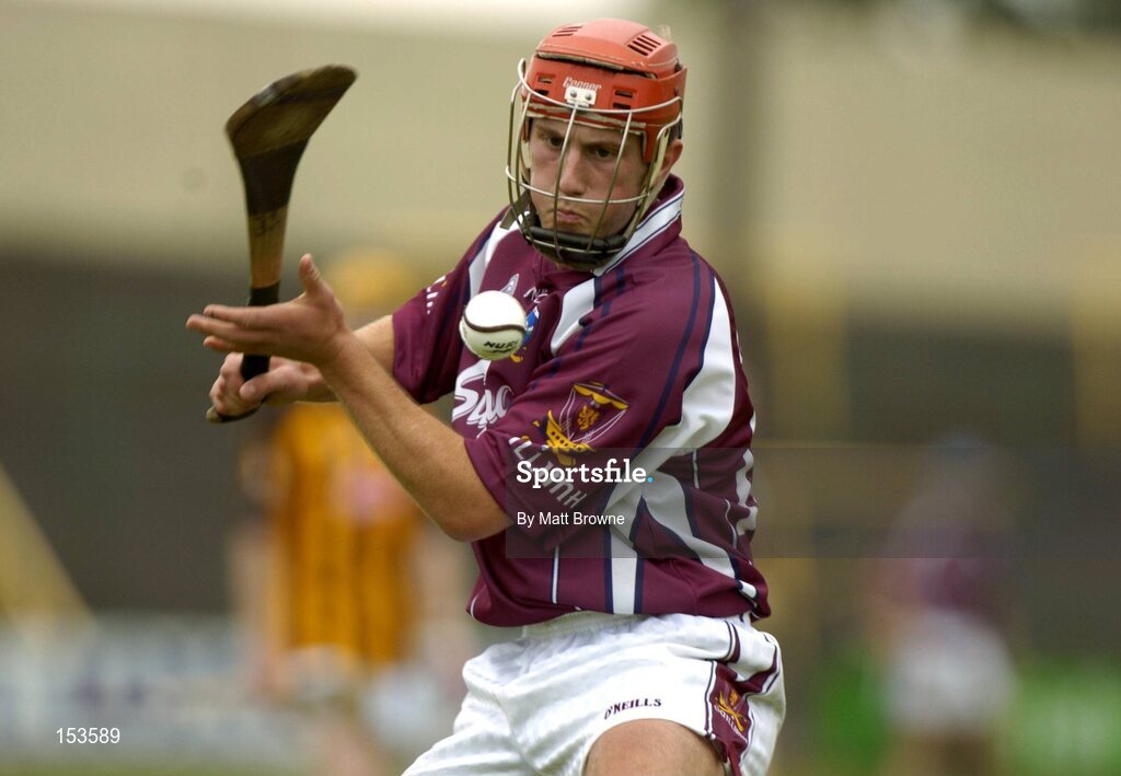 28 August 2004; Kenneth Burke, Galway. Erin All-Ireland U21 Hurling Championship Semi-Final, Galway v Kilkenny, O'Moore Park, Portlaoise, Co. Laois.  Picture credit; Matt Browne / SPORTSFILE