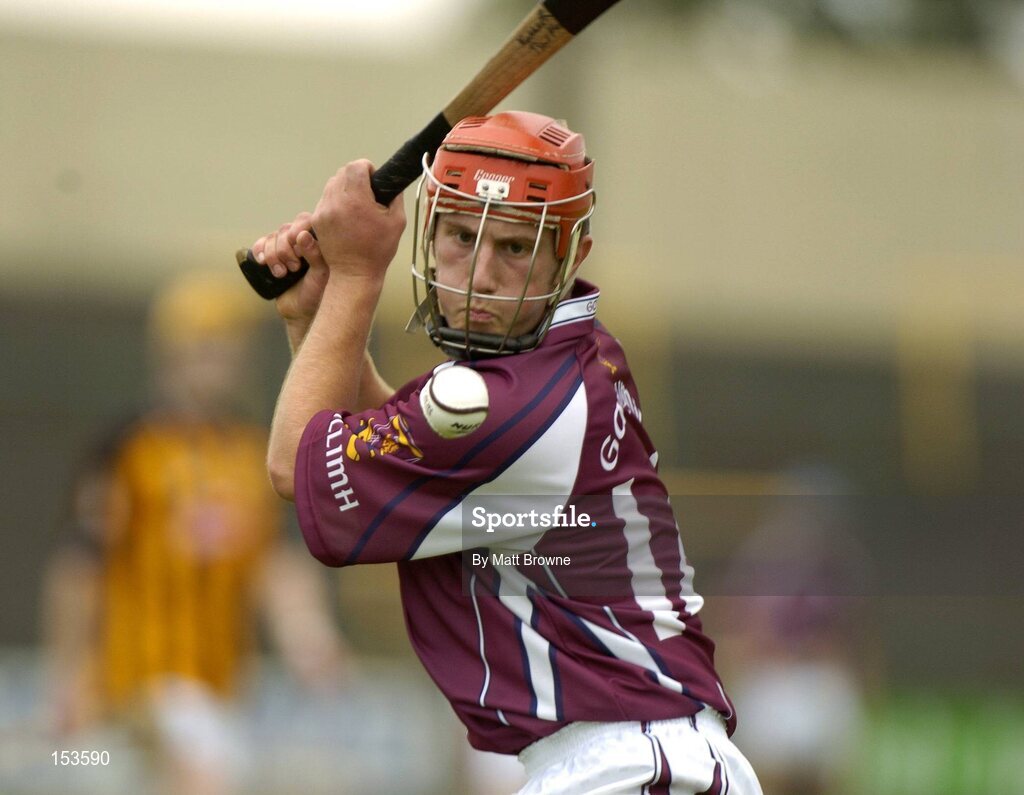 28 August 2004; Kenneth Burke, Galway. Erin All-Ireland U21 Hurling Championship Semi-Final, Galway v Kilkenny, O'Moore Park, Portlaoise, Co. Laois.  Picture credit; Matt Browne / SPORTSFILE