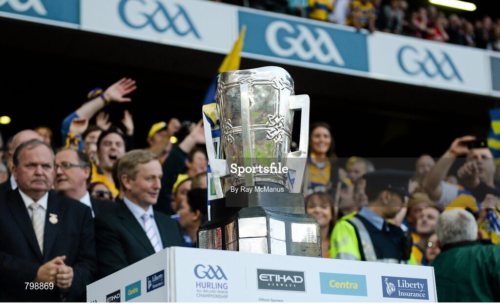 28 September 2013; The Liam MacCarthy Cup. GAA Hurling All-Ireland Senior Championship Final Replay, Cork v Clare, Croke Park, Dublin. Picture credit: Ray McManus / SPORTSFILE