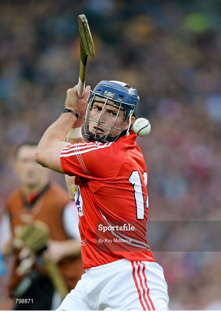 28 September 2013; Patrick Horgan, Cork. GAA Hurling All-Ireland Senior Championship Final Replay, Cork v Clare, Croke Park, Dublin. Picture credit: Ray McManus / SPORTSFILE