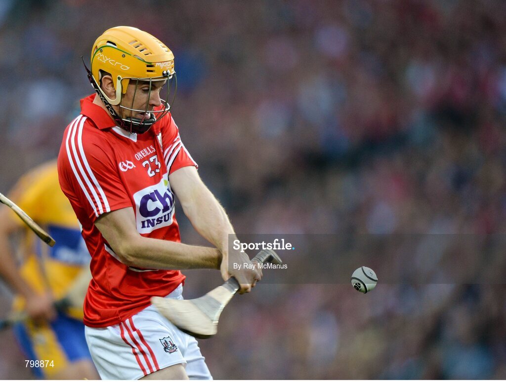 28 September 2013; Cathal Naughton, Cork. GAA Hurling All-Ireland Senior Championship Final Replay, Cork v Clare, Croke Park, Dublin. Picture credit: Ray McManus / SPORTSFILE