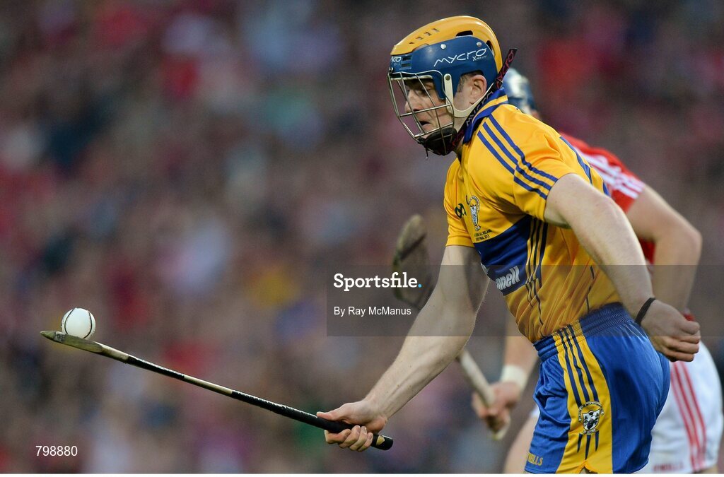28 September 2013; Seadna Morey, Clare. GAA Hurling All-Ireland Senior Championship Final Replay, Cork v Clare, Croke Park, Dublin. Picture credit: Ray McManus / SPORTSFILE