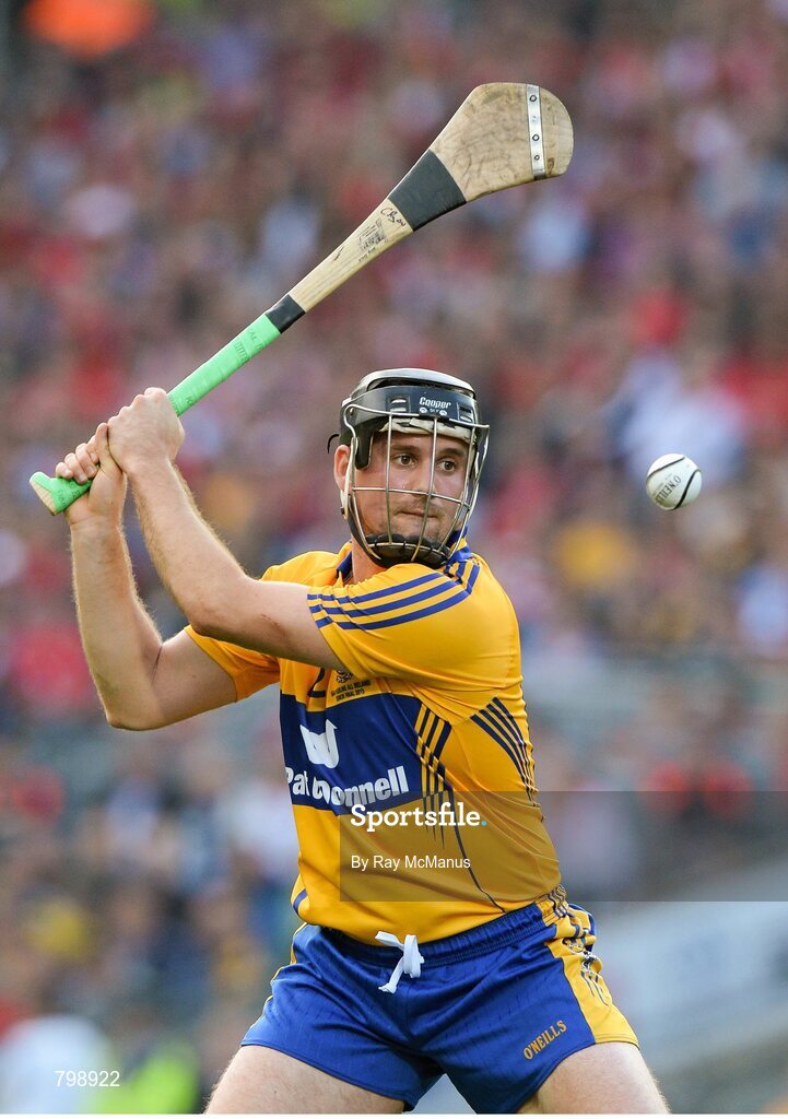 28 September 2013; Colin Ryan, Clare. GAA Hurling All-Ireland Senior Championship Final Replay, Cork v Clare, Croke Park, Dublin. Picture credit: Ray McManus / SPORTSFILE