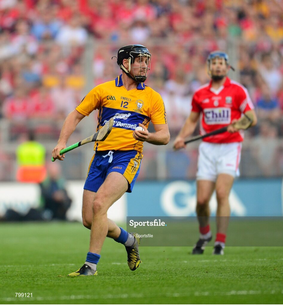 28 September 2013; Colin Ryan, Clare. GAA Hurling All-Ireland Senior Championship Final Replay, Cork v Clare, Croke Park, Dublin. Photo by Sportsfile