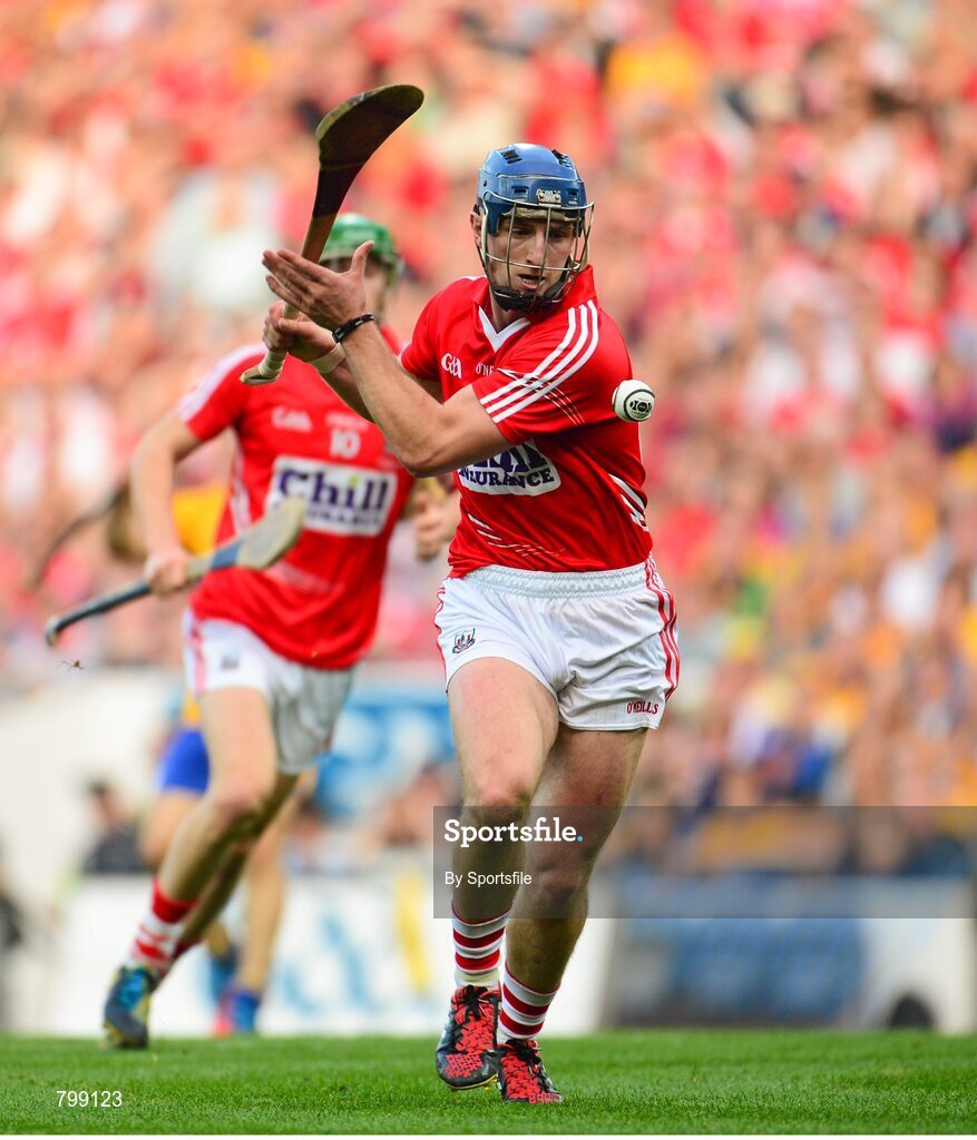 28 September 2013; Patrick Horgan, Cork. GAA Hurling All-Ireland Senior Championship Final Replay, Cork v Clare, Croke Park, Dublin. Photo by Sportsfile