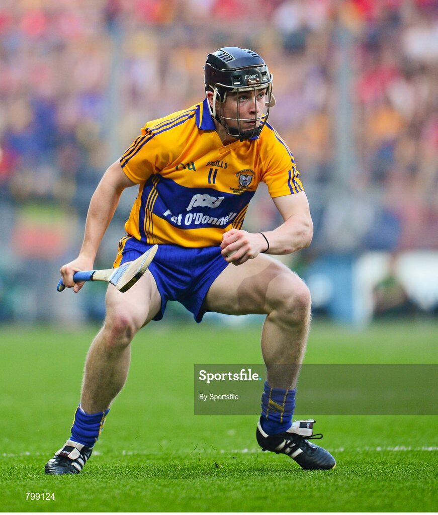 28 September 2013; Tony Kelly, Clare. GAA Hurling All-Ireland Senior Championship Final Replay, Cork v Clare, Croke Park, Dublin. Photo by Sportsfile