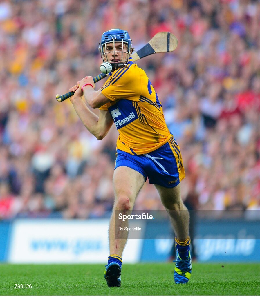 28 September 2013; Shane O'Donnell, Clare. GAA Hurling All-Ireland Senior Championship Final Replay, Cork v Clare, Croke Park, Dublin. Photo by Sportsfile