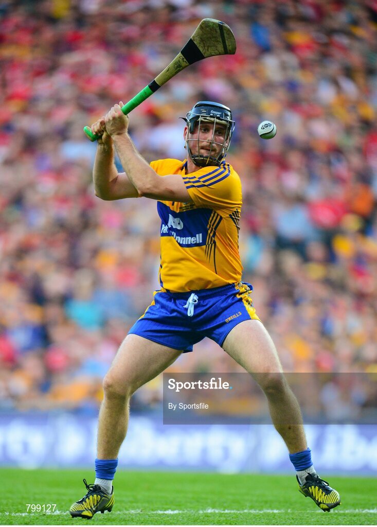 28 September 2013; Colin Ryan, Clare. GAA Hurling All-Ireland Senior Championship Final Replay, Cork v Clare, Croke Park, Dublin. Photo by Sportsfile