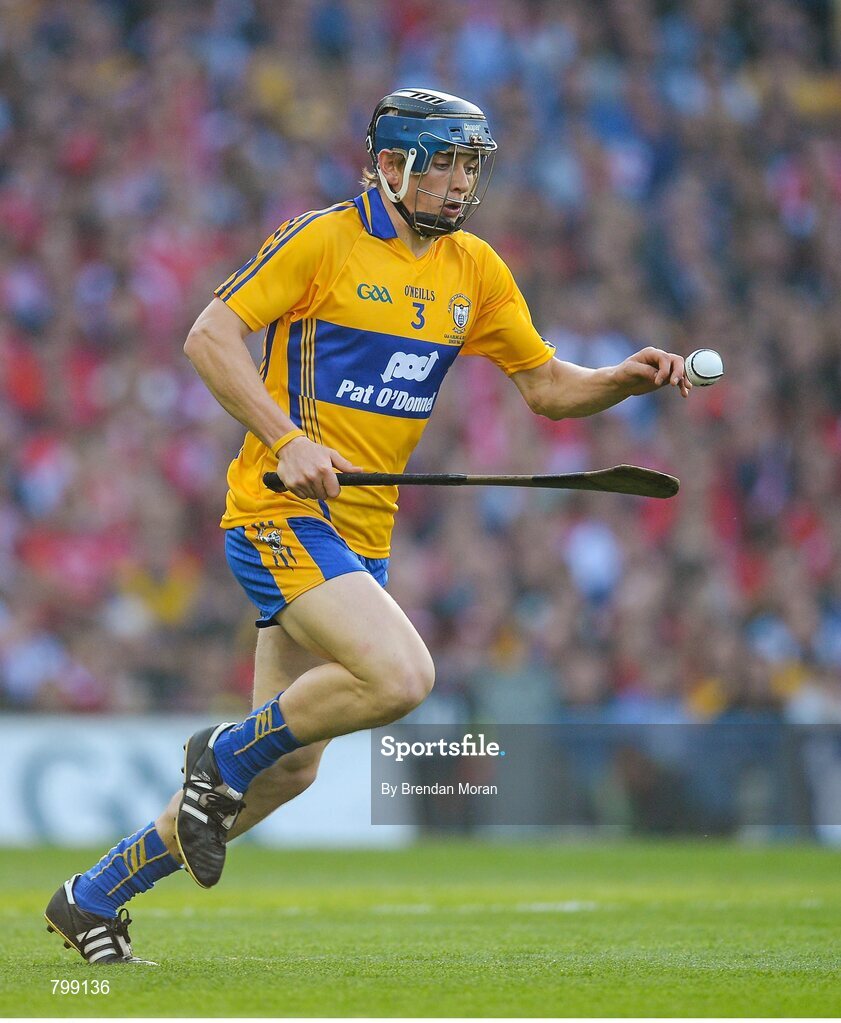 28 September 2013; David McInerney, Clare. GAA Hurling All-Ireland Senior Championship Final Replay, Cork v Clare, Croke Park, Dublin. Picture credit: Brendan Moran / SPORTSFILE