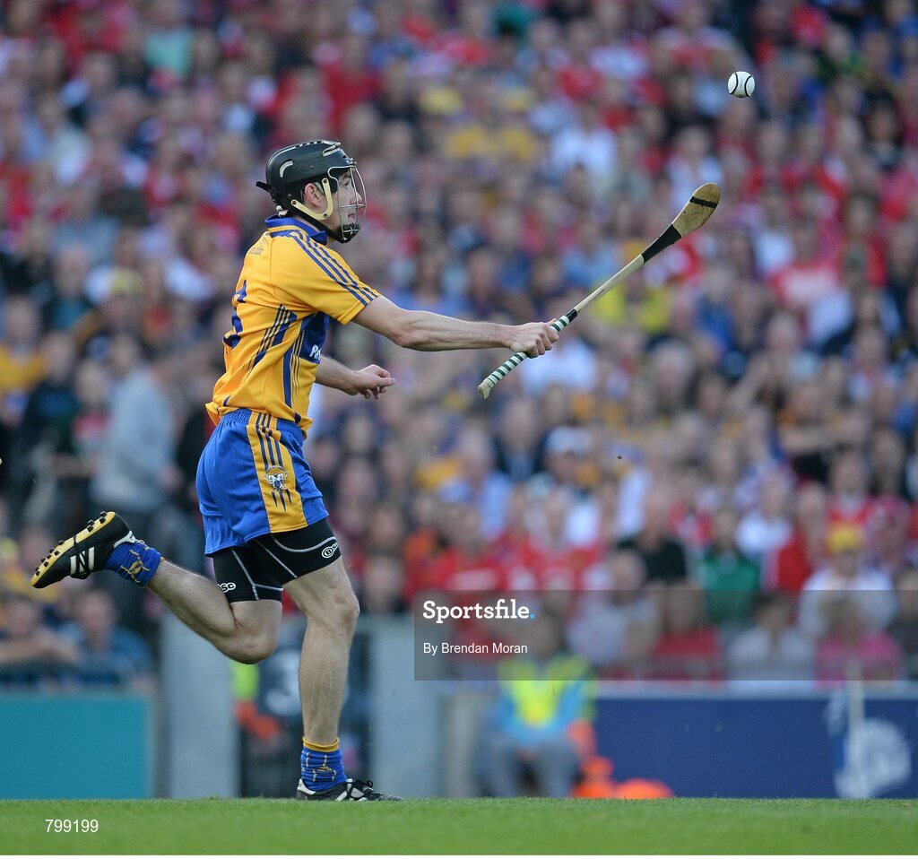 28 September 2013; Patrick Donnellan, Clare. GAA Hurling All-Ireland Senior Championship Final Replay, Cork v Clare, Croke Park, Dublin. Picture credit: Brendan Moran / SPORTSFILE