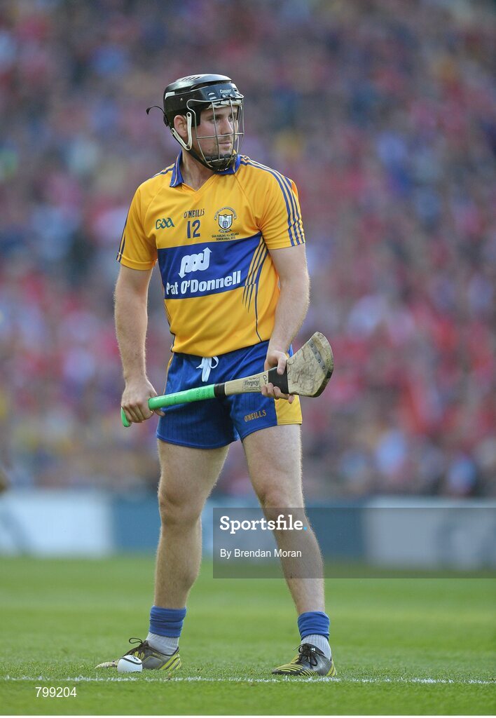 28 September 2013; Colin Ryan, Clare. GAA Hurling All-Ireland Senior Championship Final Replay, Cork v Clare, Croke Park, Dublin. Picture credit: Brendan Moran / SPORTSFILE