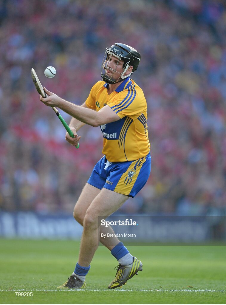 28 September 2013; Colin Ryan, Clare. GAA Hurling All-Ireland Senior Championship Final Replay, Cork v Clare, Croke Park, Dublin. Picture credit: Brendan Moran / SPORTSFILE