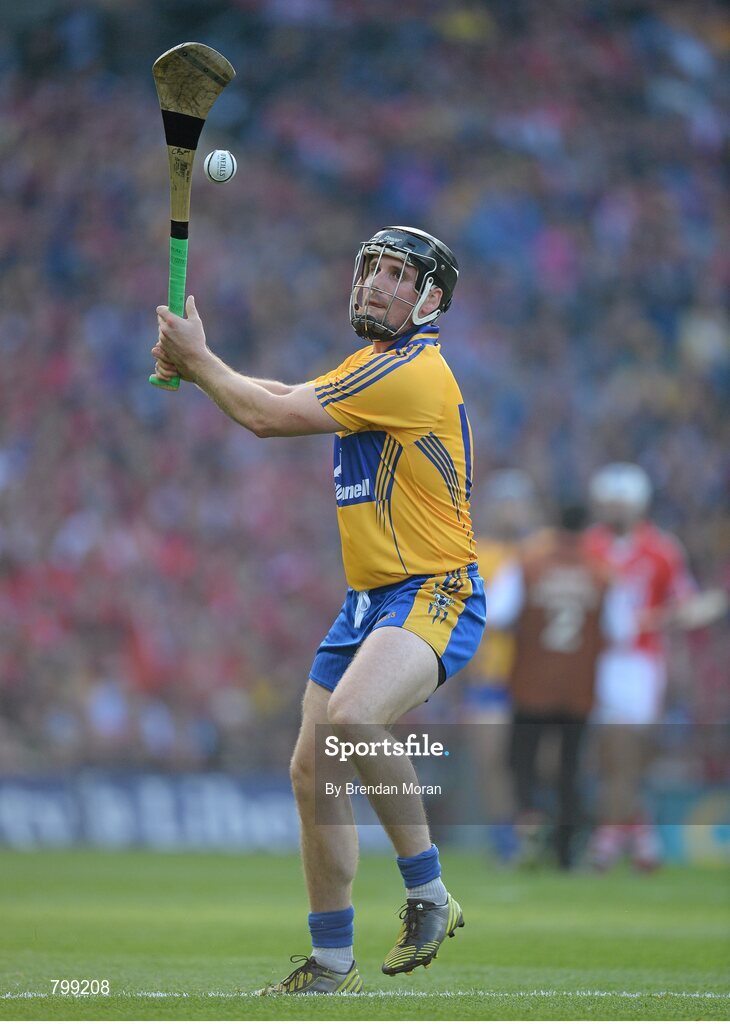 28 September 2013; Colin Ryan, Clare. GAA Hurling All-Ireland Senior Championship Final Replay, Cork v Clare, Croke Park, Dublin. Picture credit: Brendan Moran / SPORTSFILE