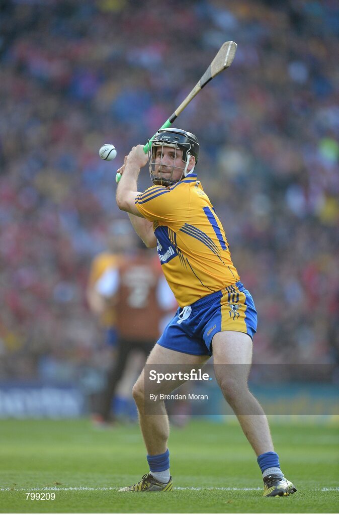 28 September 2013; Colin Ryan, Clare. GAA Hurling All-Ireland Senior Championship Final Replay, Cork v Clare, Croke Park, Dublin. Picture credit: Brendan Moran / SPORTSFILE