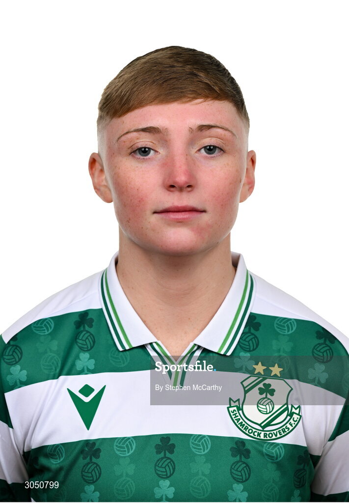 15 February 2025; Jaime Thompson during a Shamrock Rovers squad portraits session at Tallaght Stadium in Dublin. Photo by Stephen McCarthy/Sportsfile