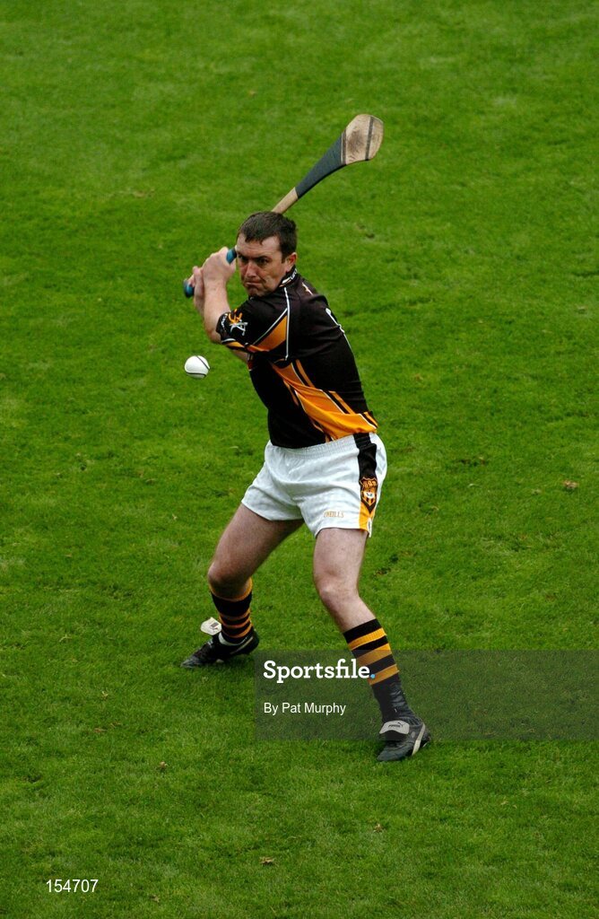 12 September 2004; James McGarry, Kilkenny goalkeeper. Guinness All-Ireland Senior Hurling Championship Final, Cork v Kilkenny, Croke Park, Dublin. Picture credit; Pat Murphy / SPORTSFILE *** Local Caption *** Any photograph taken by SPORTSFILE during, or in connection with, the 2004 Guinness All-Ireland Hurling Final which displays GAA logos or contains an image or part of an image of any GAA intellectual property, or, which contains images of a GAA player/players in their playing uniforms, may only be used for editorial and non-advertising purposes.  Use of photographs for advertising, as posters or for purchase separately is strictly prohibited unless prior written approval has been obtained from the Gaelic Athletic Association.