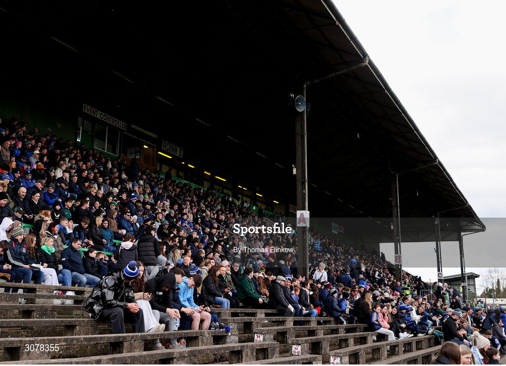 16 March 2025; A general view of the stand before the Allianz Football League Division 2 match between Meath and Monaghan at Páirc Tailteann in Navan, Meath. Photo by Thomas Flinkow/Sportsfile