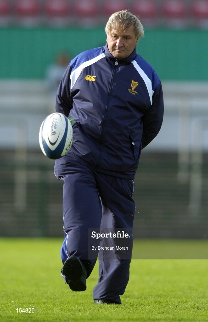 11 September 2004; Gerry Murphy, Leinster assistant coach. Celtic League 2004-2005, Ulster v Leinster, Ravenhill Park, Belfast. Picture credit; Brendan Moran / SPORTSFILE