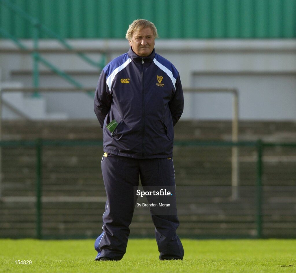 11 September 2004; Gerry Murphy, Leinster assistant coach. Celtic League 2004-2005, Ulster v Leinster, Ravenhill Park, Belfast. Picture credit; Brendan Moran / SPORTSFILE