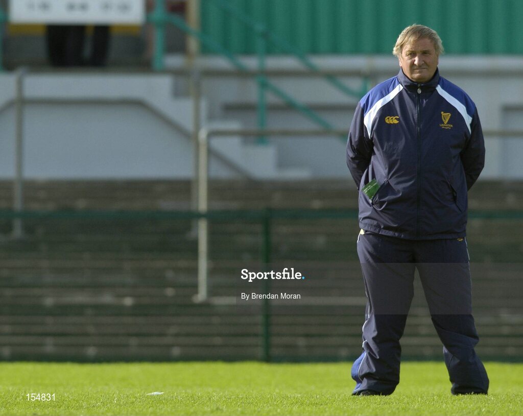 11 September 2004; Gerry Murphy, Leinster assistant coach. Celtic League 2004-2005, Ulster v Leinster, Ravenhill Park, Belfast. Picture credit; Brendan Moran / SPORTSFILE