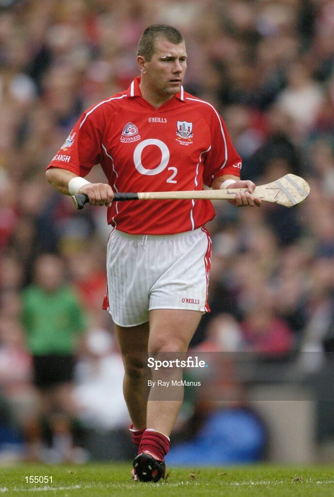 12 September 2004; Diarmuid O'Sullivan, Cork. Guinness All-Ireland Senior Hurling Championship Final, Cork v Kilkenny, Croke Park, Dublin. Picture credit; Ray McManus / SPORTSFILE