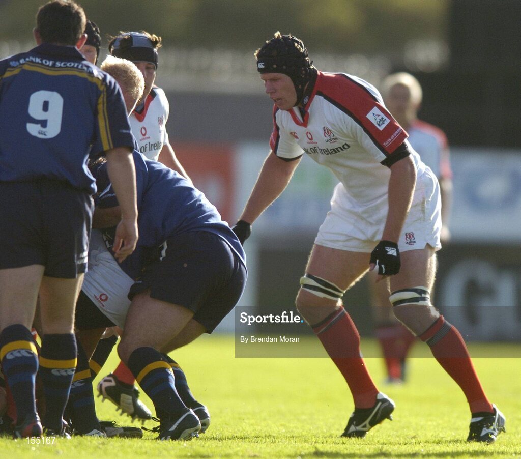 11 September 2004; Rowan Frost, Ulster. Celtic League 2004-2005, Ulster v Leinster, Ravenhill Park, Belfast. Picture credit; Brendan Moran / SPORTSFILE
