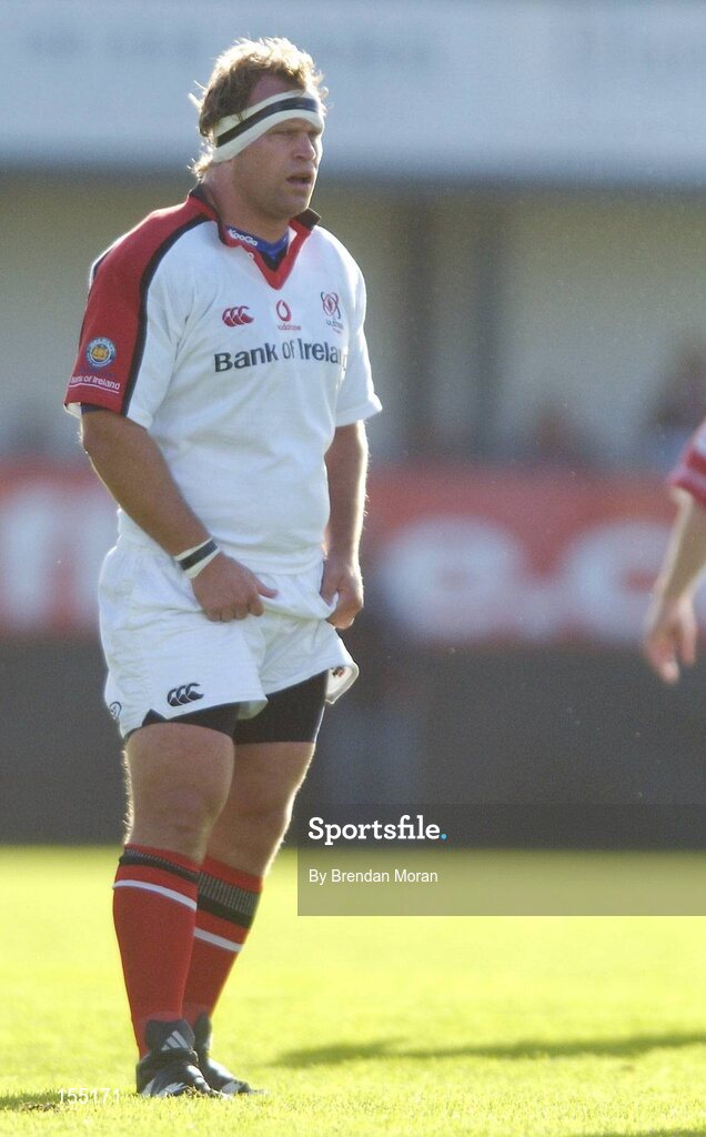 11 September 2004; Rod Moore, Ulster. Celtic League 2004-2005, Ulster v Leinster, Ravenhill Park, Belfast. Picture credit; Brendan Moran / SPORTSFILE