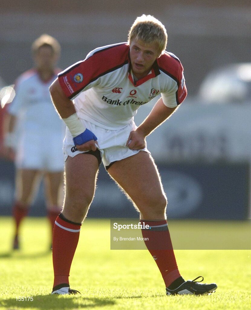 11 September 2004; Roger Wilson, Ulster. Celtic League 2004-2005, Ulster v Leinster, Ravenhill Park, Belfast. Picture credit; Brendan Moran / SPORTSFILE