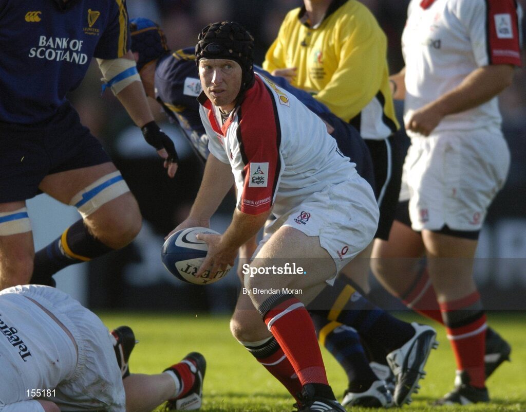 11 September 2004; Neil Doak, Ulster. Celtic League 2004-2005, Ulster v Leinster, Ravenhill Park, Belfast. Picture credit; Brendan Moran / SPORTSFILE