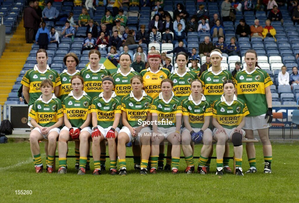 11 September 2004; Kerry team. Ladies Football Senior Championship Semi-Final, Dublin v Kerry, O'Moore Park, Portlaoise, Co. Laois. Picture credit; Matt Browne / SPORTSFILE