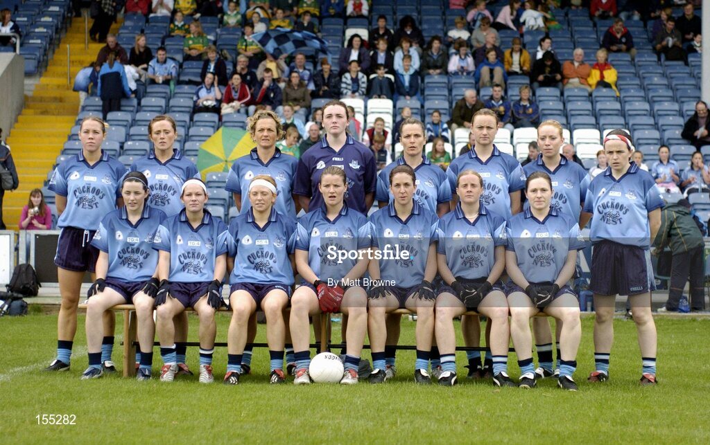 11 September 2004; Dublin team. Ladies Football Senior Championship Semi-Final, Dublin v Kerry, O'Moore Park, Portlaoise, Co. Laois. Picture credit; Matt Browne / SPORTSFILE
