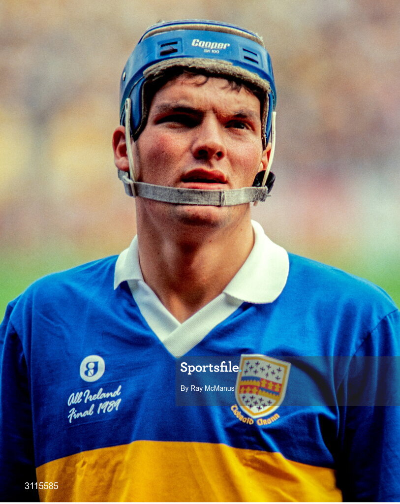 3 September 1989; Conal Bonnar of Tipperary before the All-Ireland Senior Hurling Championship Final match between Tipperary and Antrim at Croke Park in Dublin. Photo by Ray McManus/Sportsfile