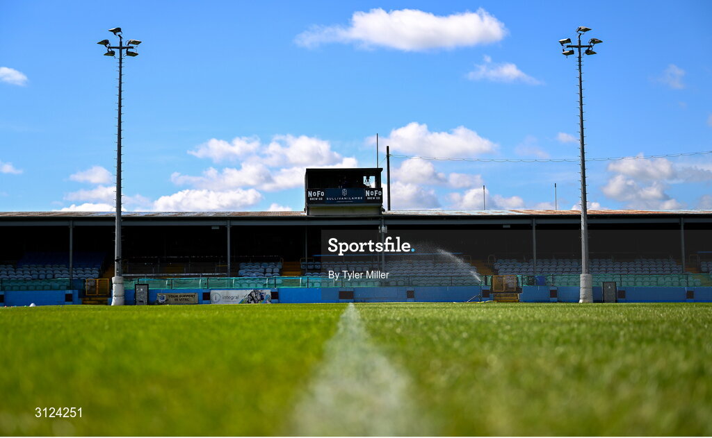 5 May 2025; A general view before the SSE Airtricity Men's Premier Division match between Drogheda United and Cork City at Sullivan & Lambe Park in Drogheda, Louth. Photo by Tyler Miller/Sportsfile