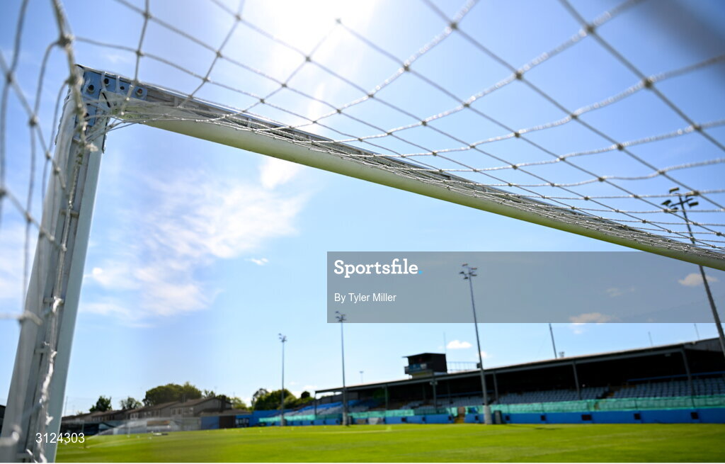 5 May 2025; A general view before the SSE Airtricity Men's Premier Division match between Drogheda United and Cork City at Sullivan & Lambe Park in Drogheda, Louth. Photo by Tyler Miller/Sportsfile