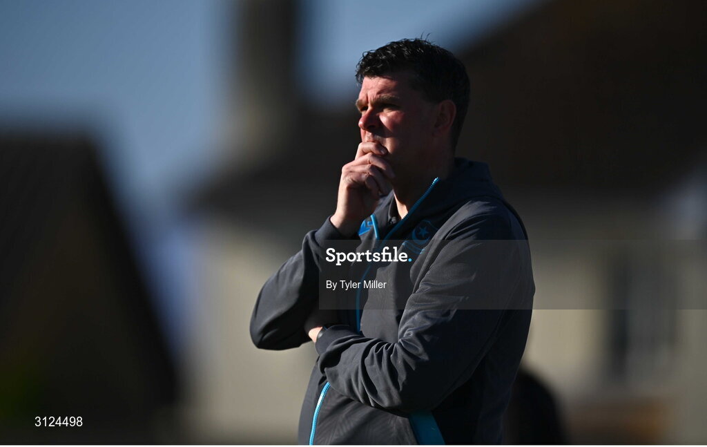5 May 2025; Drogheda United manager Kevin Doherty during the SSE Airtricity Men's Premier Division match between Drogheda United and Cork City at Sullivan & Lambe Park in Drogheda, Louth. Photo by Tyler Miller/Sportsfile