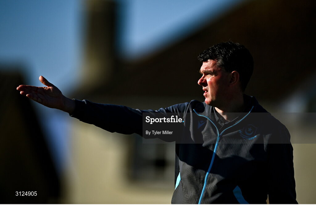 5 May 2025; Drogheda United manager Kevin Doherty during the SSE Airtricity Men's Premier Division match between Drogheda United and Cork City at Sullivan & Lambe Park in Drogheda, Louth. Photo by Tyler Miller/Sportsfile