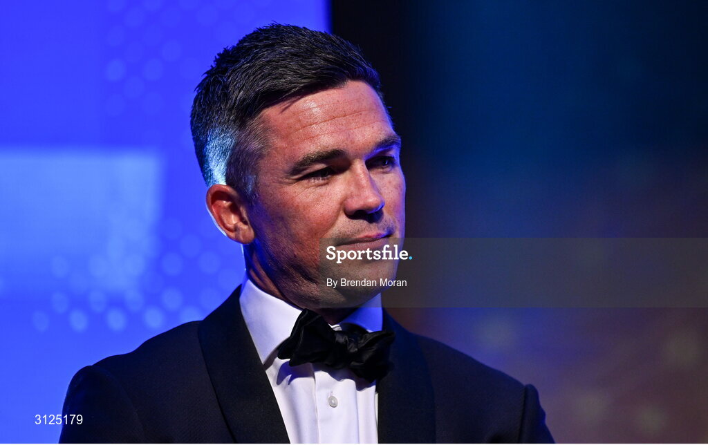 6 May 2025; Eoin O’Malley during the Leinster Rugby awards ball 2025 at O'Reilly Hall in UCD, Dublin. Photo by Brendan Moran/Sportsfile