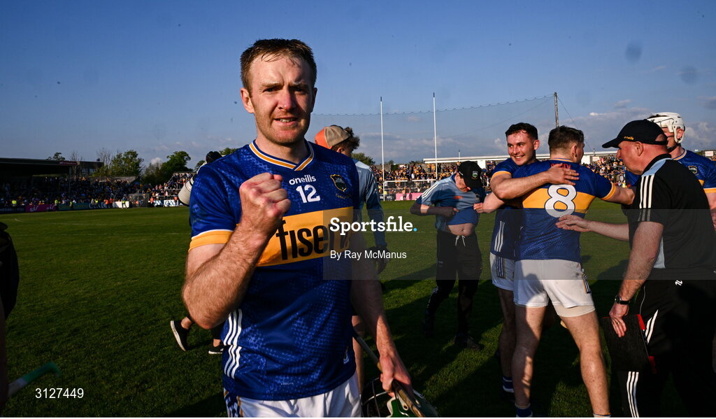 10 May 2025; Noel McGrath of Tipperary after the Munster GAA Hurling Senior Championship Round 3 match between Clare and Tipperary at Zimmer Biomet Páirc Chíosóg in Ennis, Clare. Photo by Ray McManus/Sportsfile