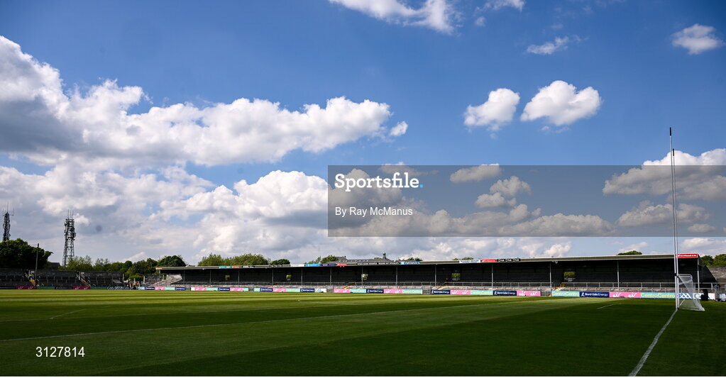 10 May 2025; A view of Zimmer Biomet Páirc Chíosóg before the Munster GAA Hurling Senior Championship Round 3 match between Clare and Tipperary at Zimmer Biomet Páirc Chíosóg in Ennis, Clare. Photo by Ray McManus/Sportsfile