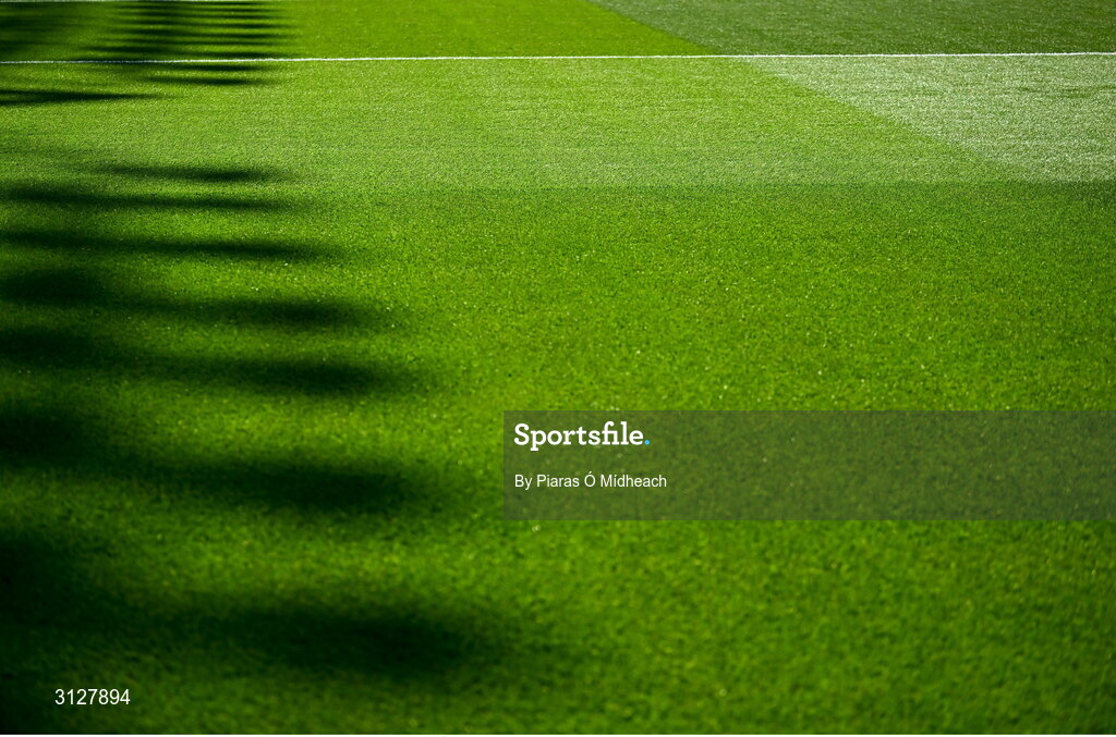 11 May 2025; A general view of the pitch before the Leinster GAA Football Senior Championship final match between Louth and Meath at Croke Park in Dublin. Photo by Piaras Ó Mídheach/Sportsfile