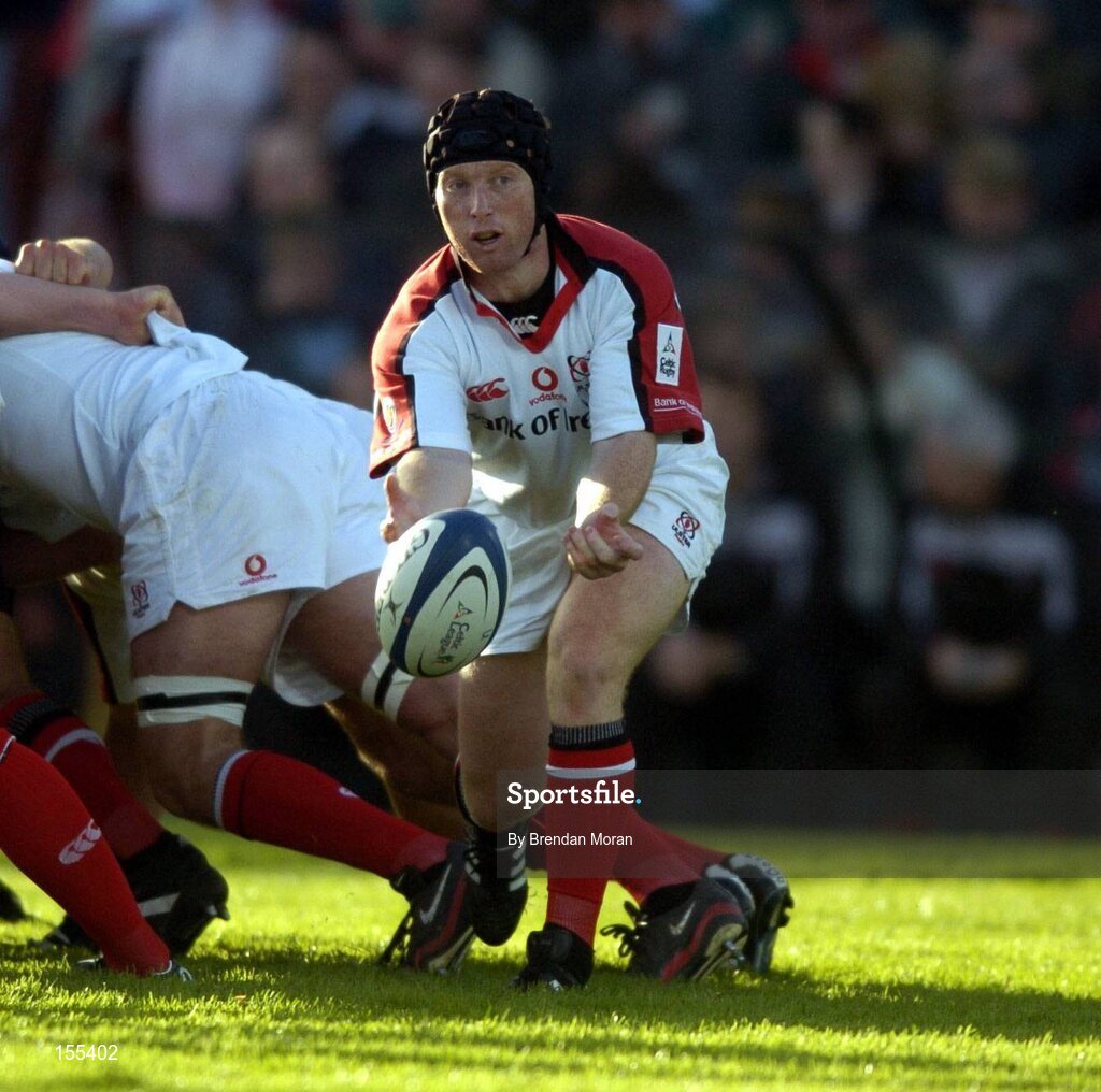 11 September 2004; Neil Doak, Ulster. Celtic League 2004-2005, Ulster v Leinster, Ravenhill Park, Belfast. Picture credit; Brendan Moran / SPORTSFILE