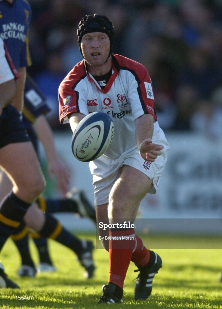 11 September 2004; Neil Doak, Ulster. Celtic League 2004-2005, Ulster v Leinster, Ravenhill Park, Belfast. Picture credit; Brendan Moran / SPORTSFILE