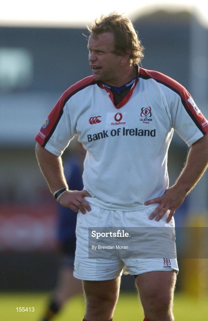 11 September 2004; Rod Moore, Ulster. Celtic League 2004-2005, Ulster v Leinster, Ravenhill Park, Belfast. Picture credit; Brendan Moran / SPORTSFILE