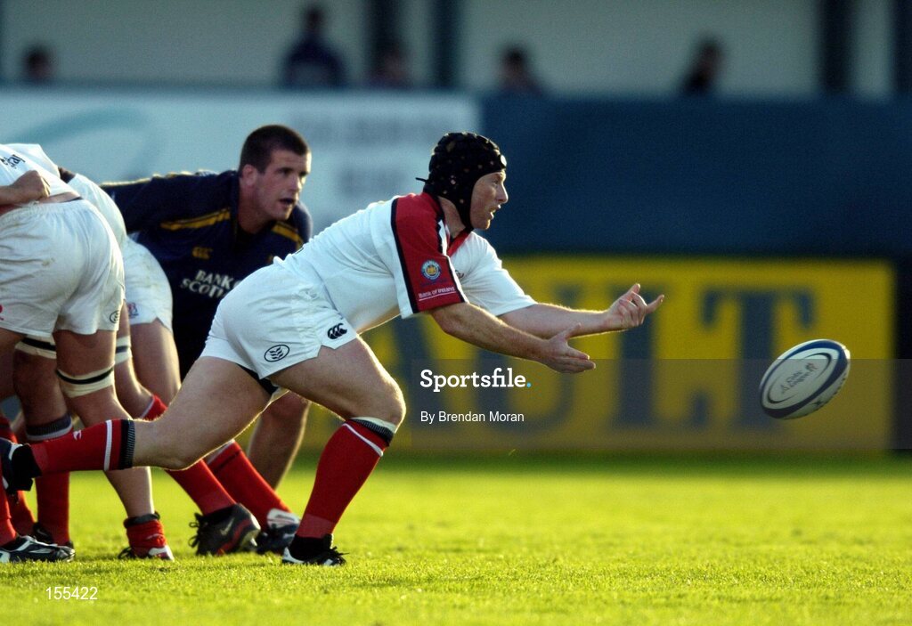11 September 2004; Neil Doak, Ulster. Celtic League 2004-2005, Ulster v Leinster, Ravenhill Park, Belfast. Picture credit; Brendan Moran / SPORTSFILE