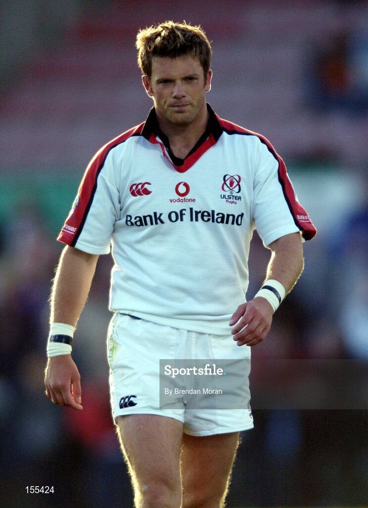 11 September 2004; Bryan Cunningham, Ulster. Celtic League 2004-2005, Ulster v Leinster, Ravenhill Park, Belfast. Picture credit; Brendan Moran / SPORTSFILE