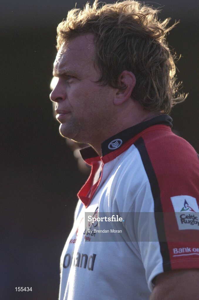 11 September 2004; Rod Moore, Ulster. Celtic League 2004-2005, Ulster v Leinster, Ravenhill Park, Belfast. Picture credit; Brendan Moran / SPORTSFILE