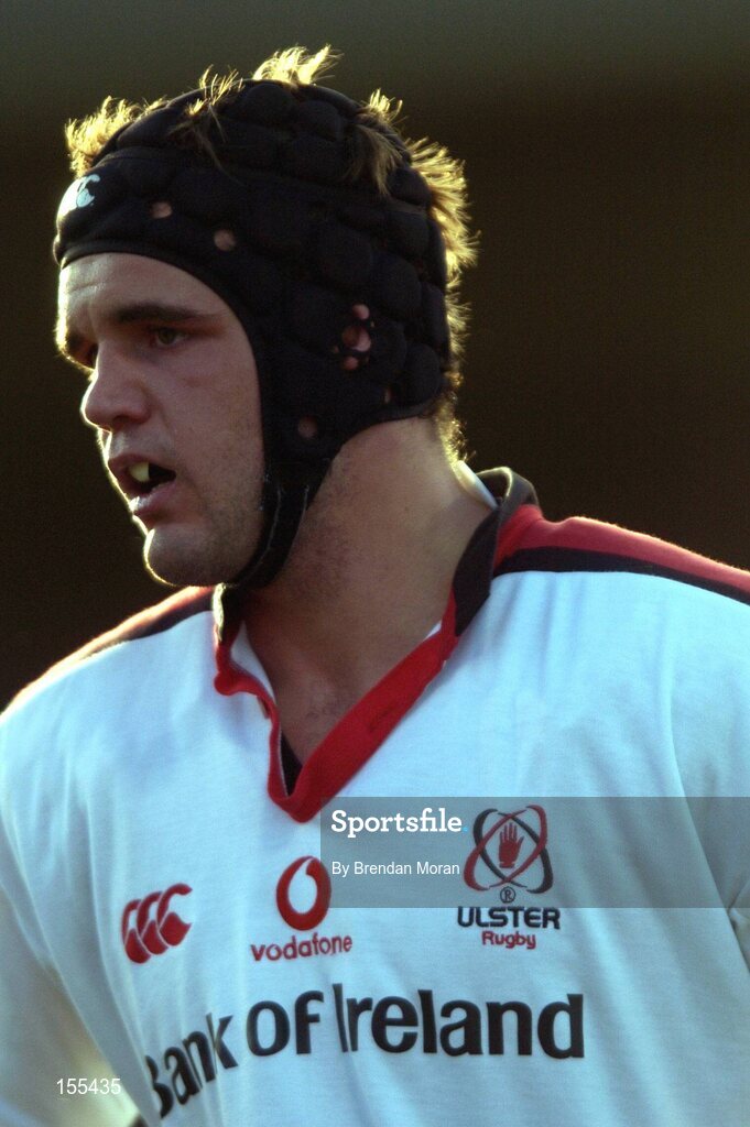 11 September 2004; Matt McCullough, Ulster. Celtic League 2004-2005, Ulster v Leinster, Ravenhill Park, Belfast. Picture credit; Brendan Moran / SPORTSFILE