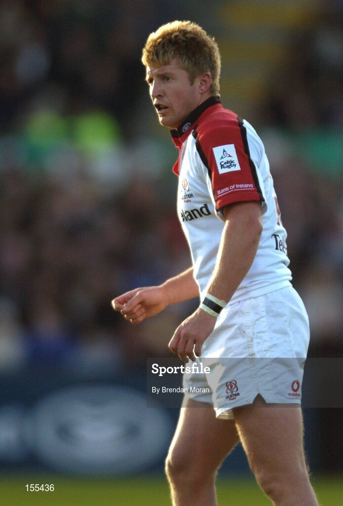 11 September 2004; Paul Steinmetz, Ulster. Celtic League 2004-2005, Ulster v Leinster, Ravenhill Park, Belfast. Picture credit; Brendan Moran / SPORTSFILE