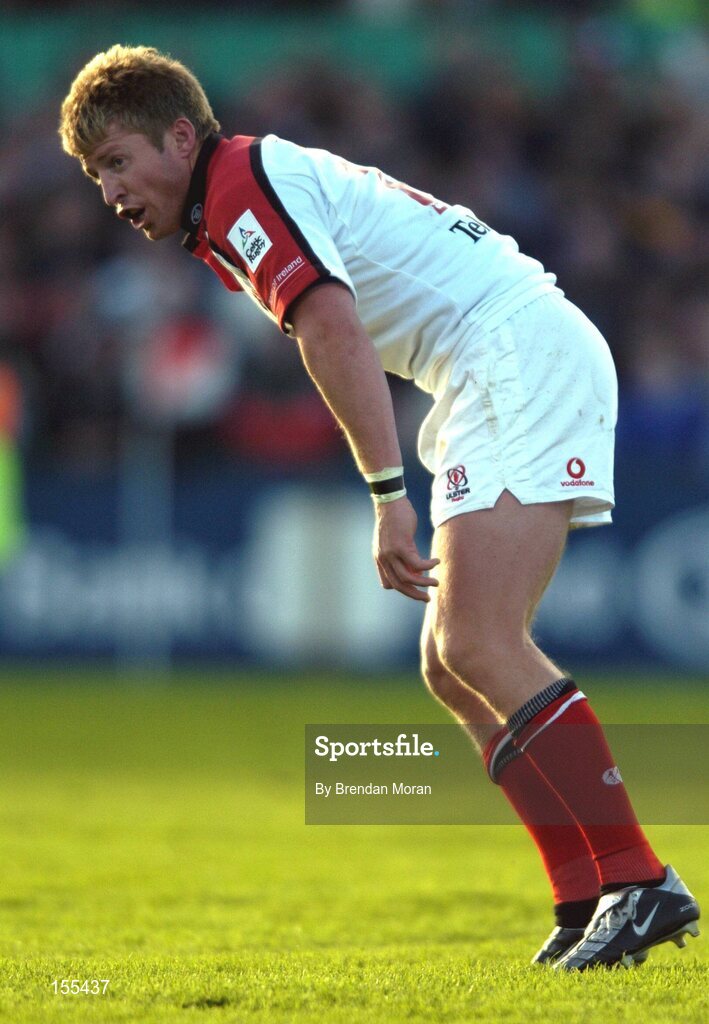 11 September 2004; Paul Steinmetz, Ulster. Celtic League 2004-2005, Ulster v Leinster, Ravenhill Park, Belfast. Picture credit; Brendan Moran / SPORTSFILE
